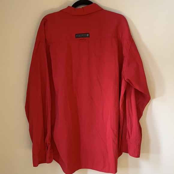 Timberland Performance Red Button Down - Picture 5 of 6